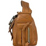 Christian Dior Vintage Tan Brown Leather Flight Medium
