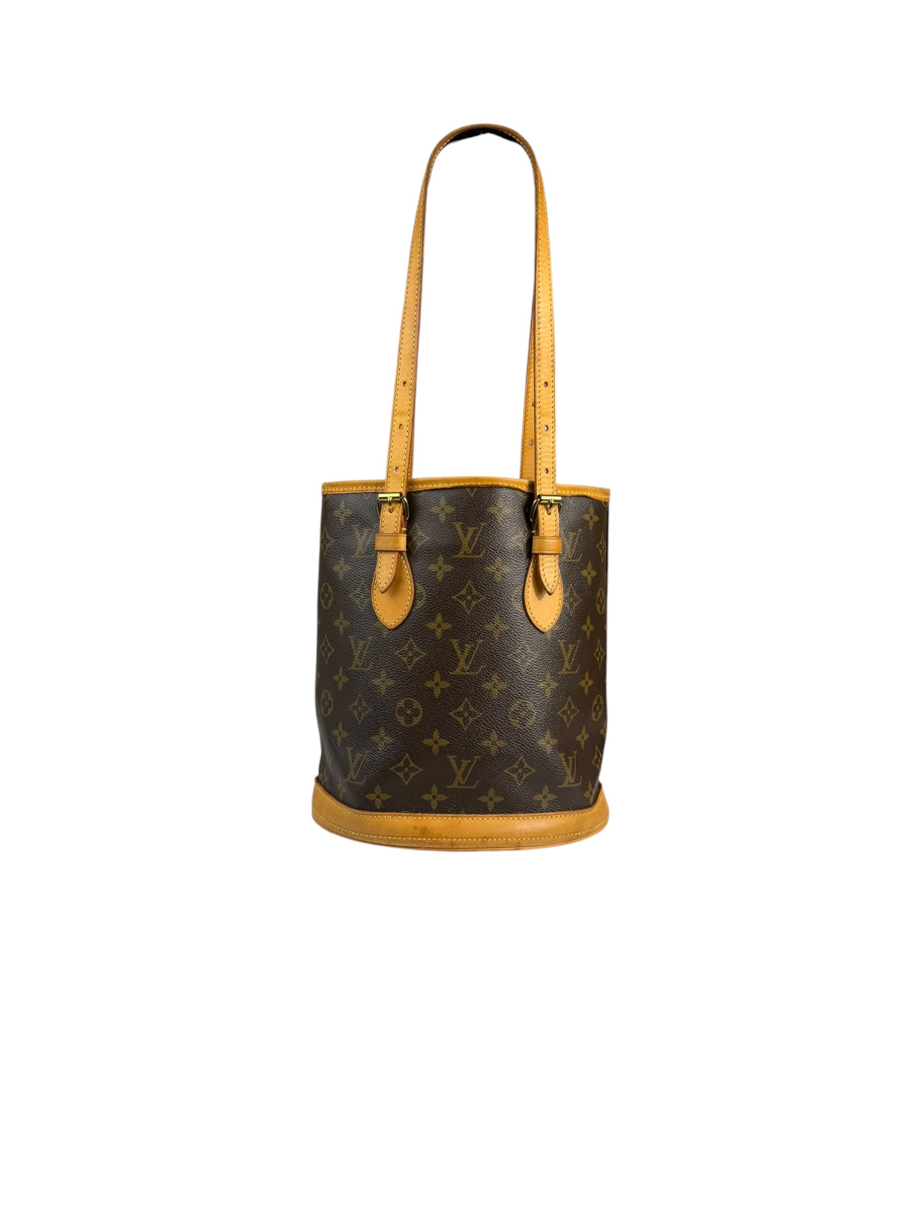 Louis Vuitton Monogram Petit Bucket Bag PM