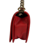 Chanel Red Quilted Caviar Boy Flap Bag 2019