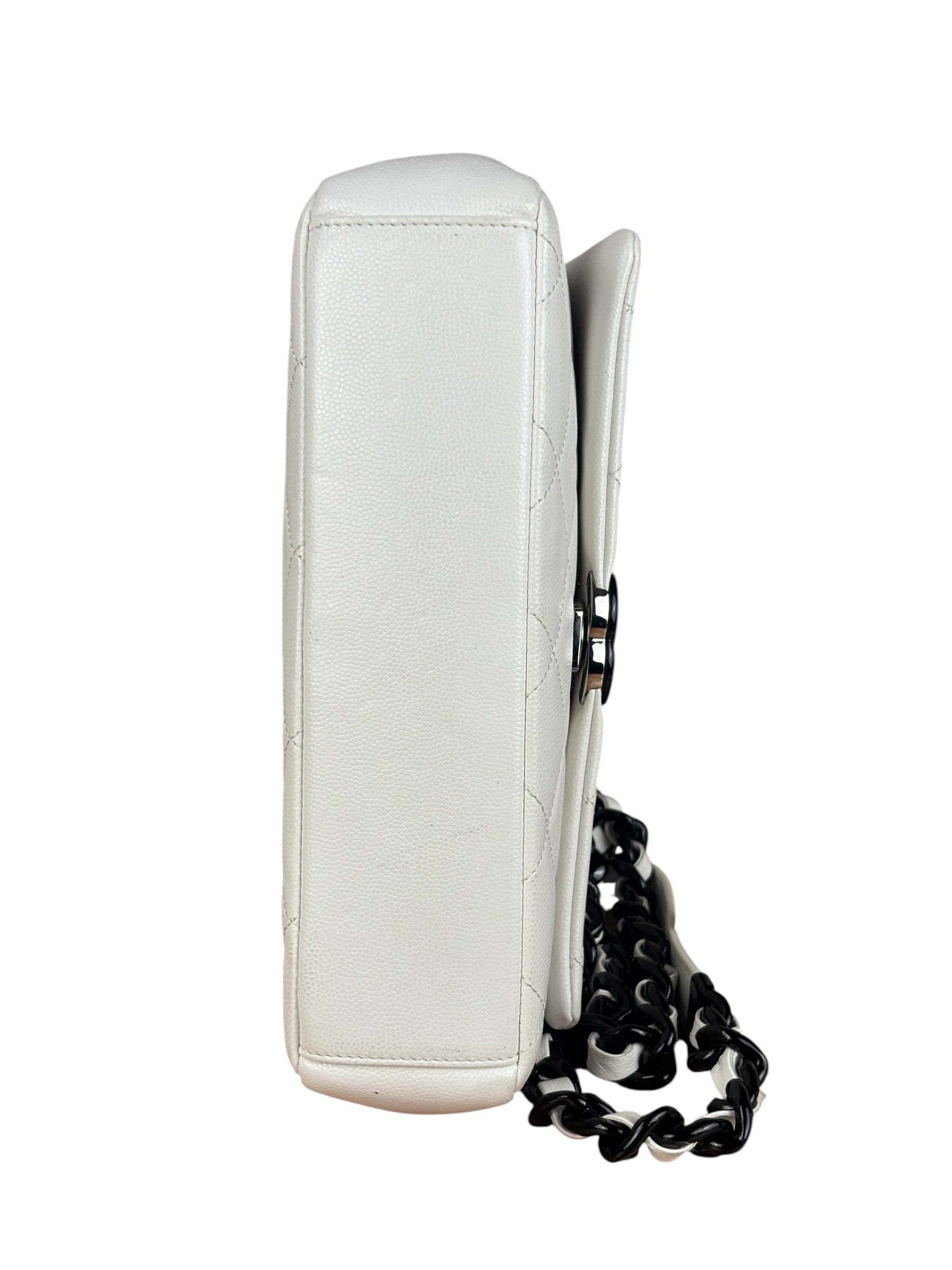 Chanel White Leather My Everything Flap Shoulder Bag 2020