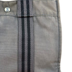 Hermes Grey Canvas Fourre Tout PM