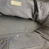 Chanel Navy Quilted Leather Lido Chain Shoulder Tote 2009