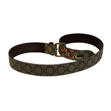 Gucci Beige GG Kingsnake Belt
