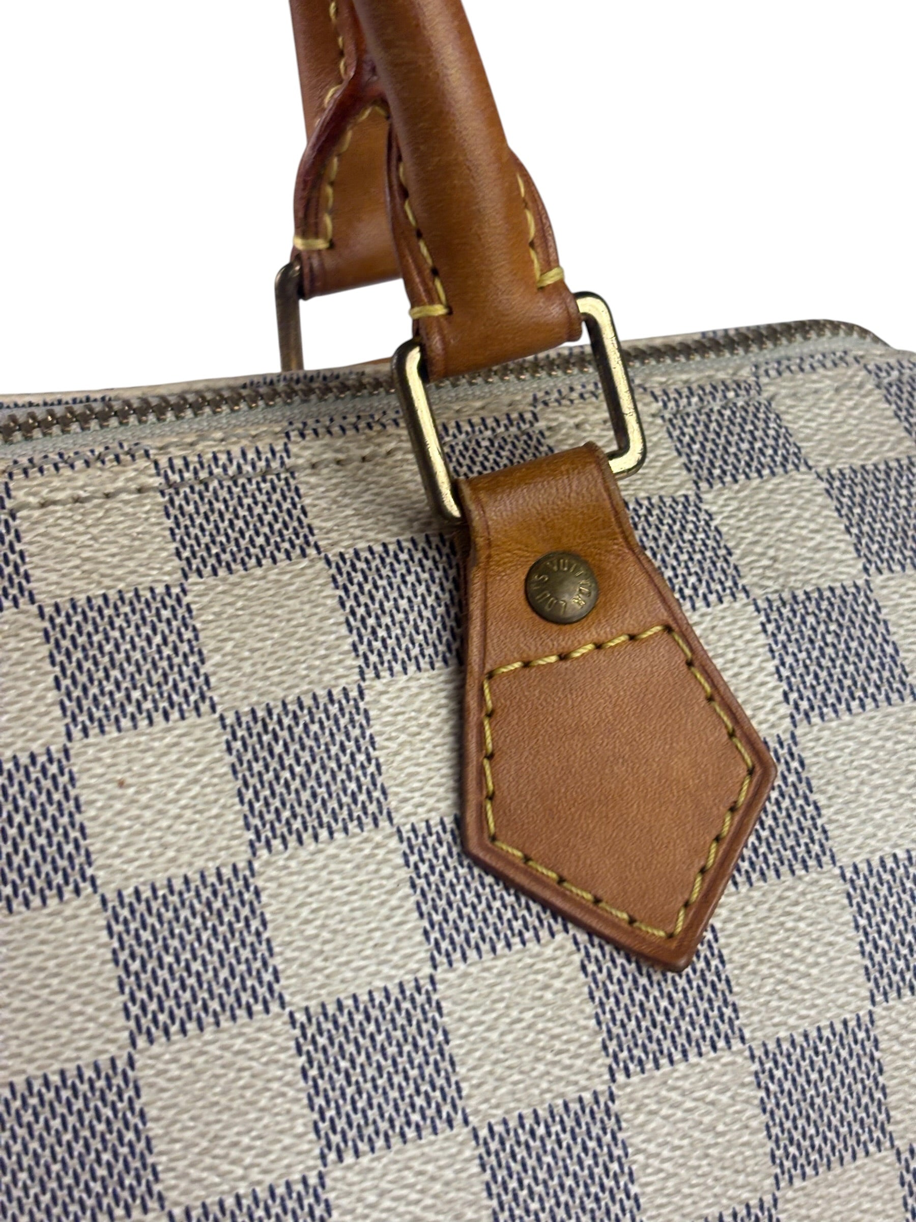 Louis Vuitton Diamier Azur Speedy 25