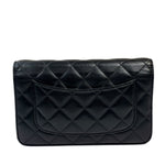 Chanel Black Quilted Wallet On Chain 2019