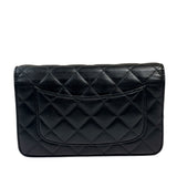 Chanel Black Quilted Wallet On Chain 2019