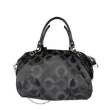 Coach Vinatge Madison Dotted Op Art Sophia Satchel Two-Way Bag