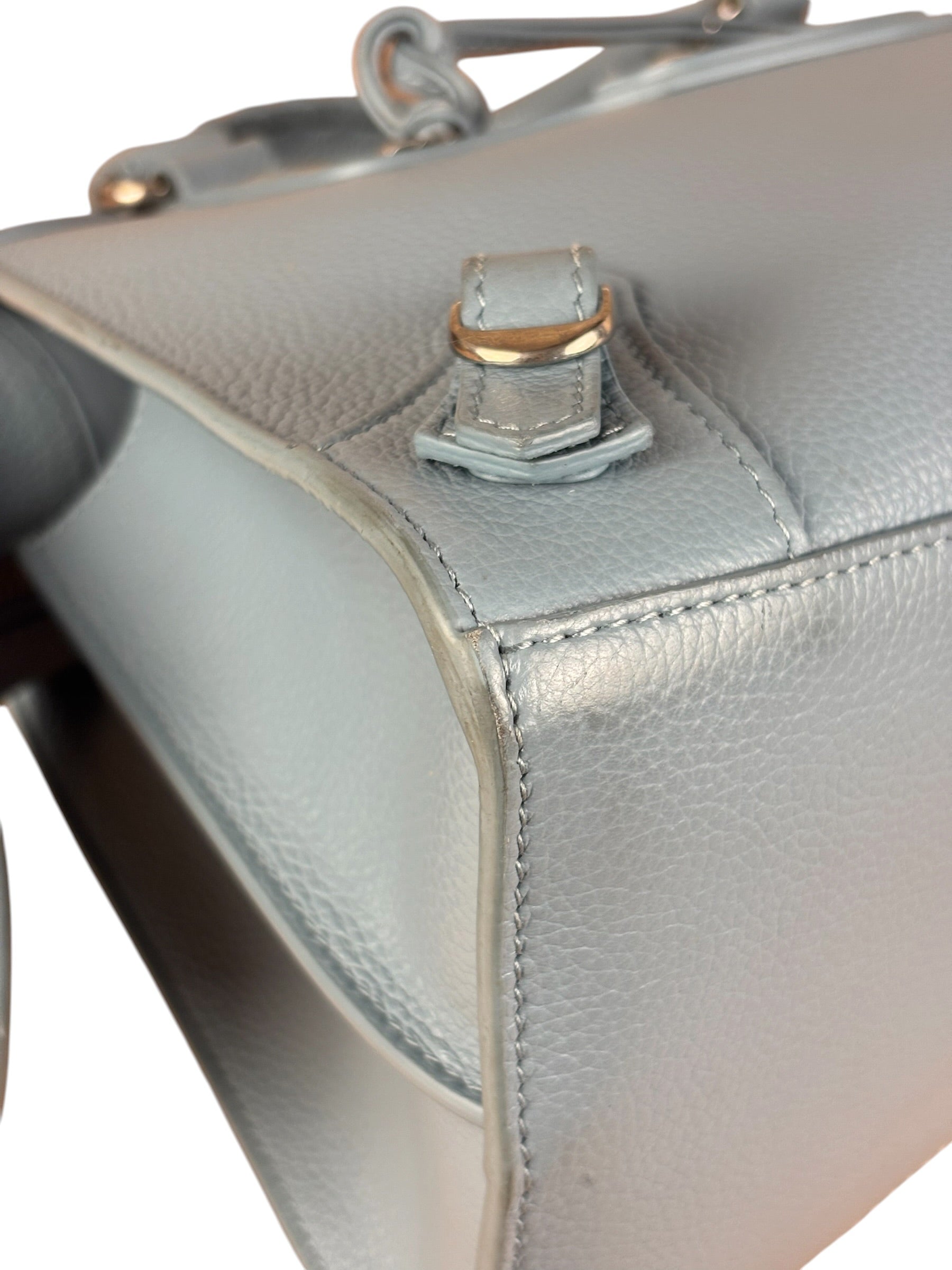 Balenciaga Light Blue Leather Neo Classic City Bag