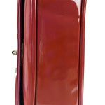 Chanel Burgundy Patent Leather Mademoiselle Bijoux Chain Flap Bag 2008