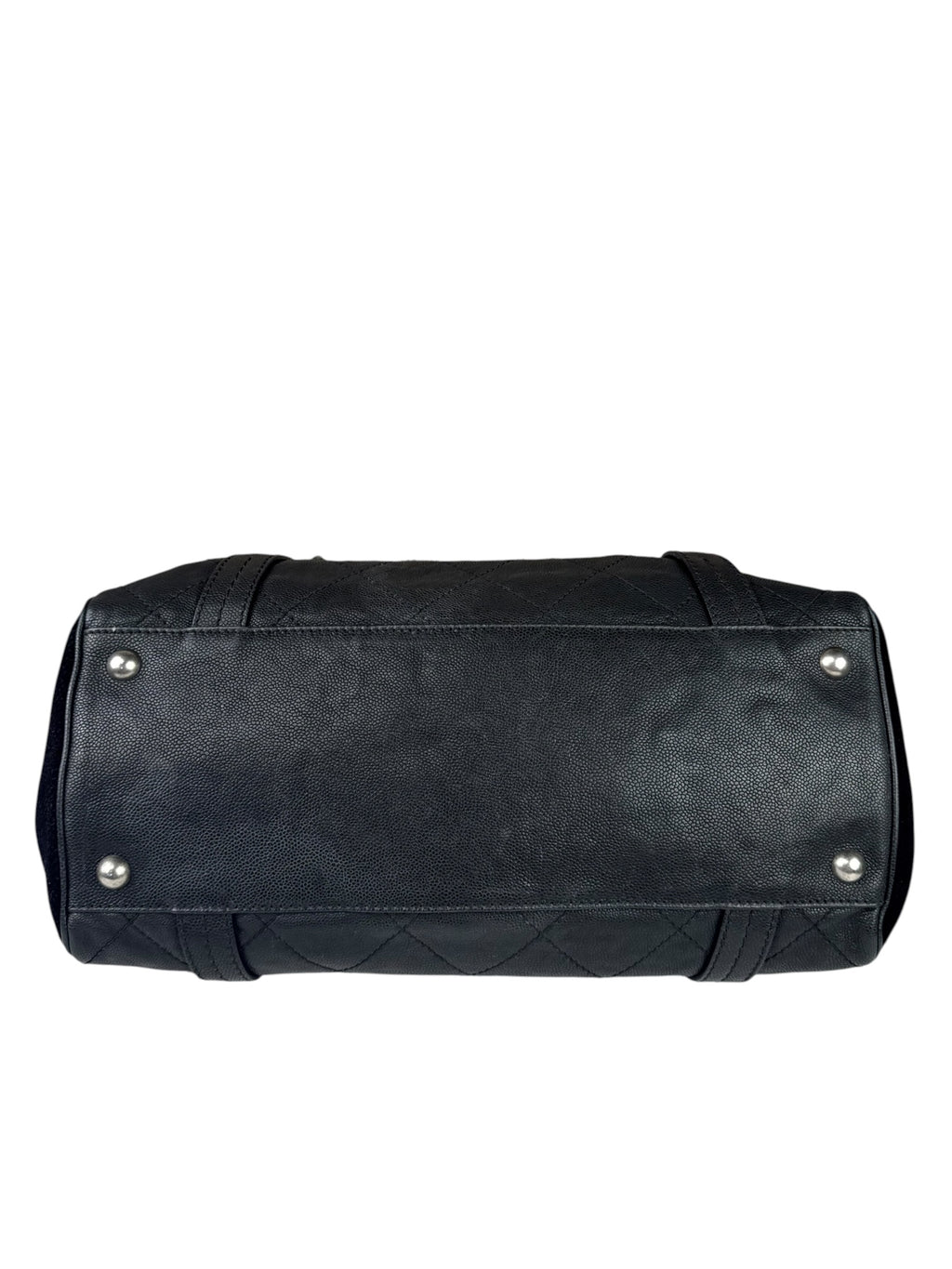 Chanel Black Quilted Leather Reissue 2.55 Bowling Bag 2006