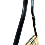Burberrys Nova Check Flap Shoulder Bag