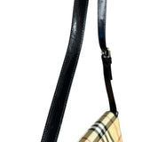Burberrys Nova Check Flap Shoulder Bag