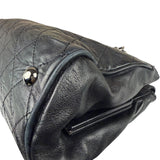 Chanel Black Calfskin Ritz Flap Bag 2007