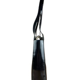 Celine Vintage Patent Logo Shoulder Bag