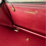 Chanel Balck Quilted Lambskin Square Flap 1991