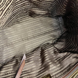 Prada Vintage Jacquard Logo Tote Brown