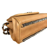 Chanel Beige Bijoux Accordion Flap Bag 2008