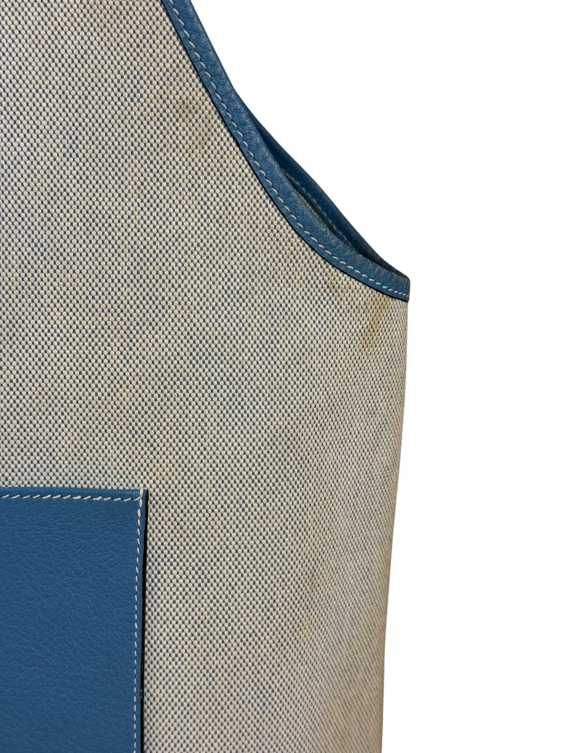 Hermès Blue Jardinier Tote