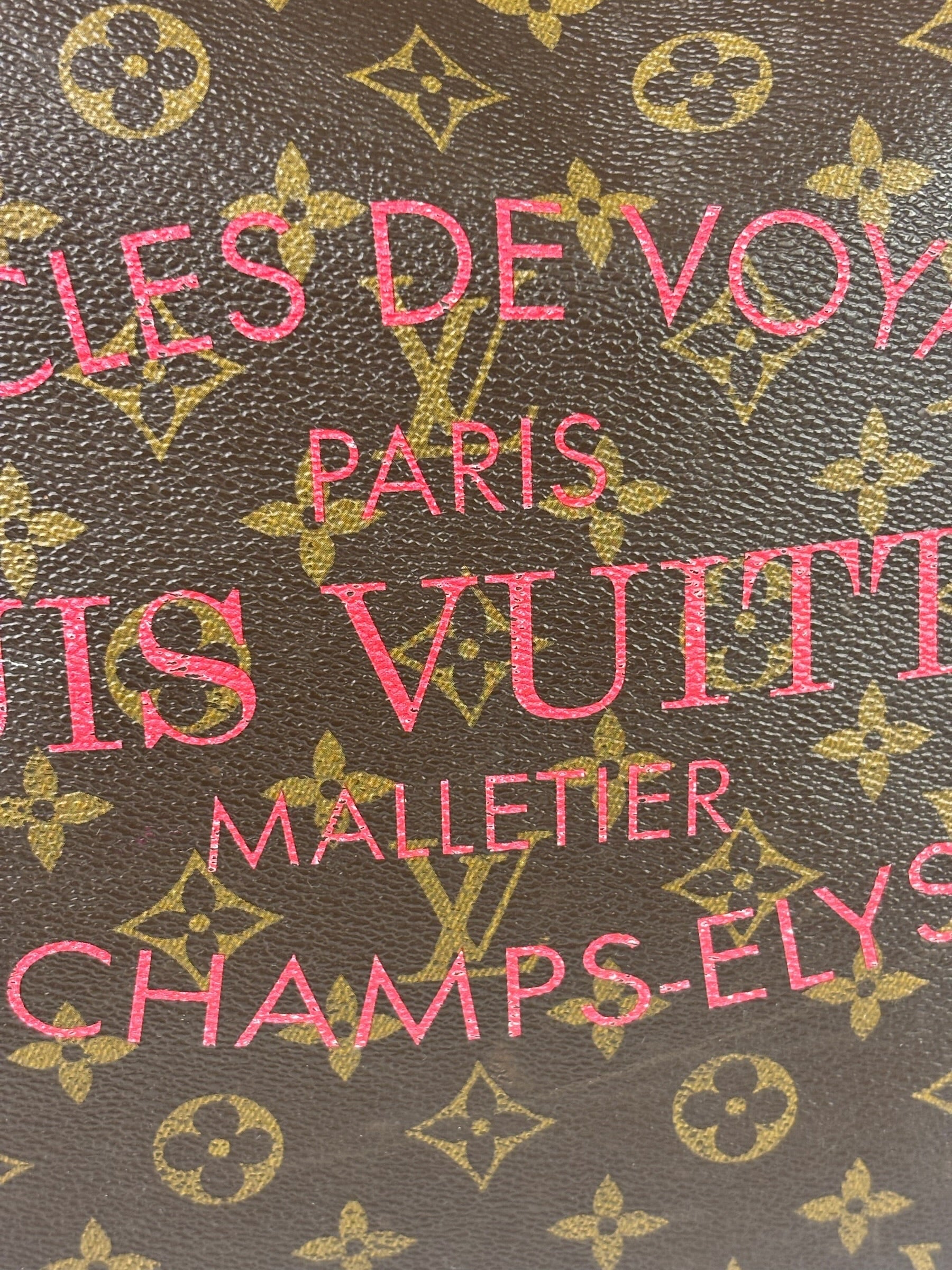 Louis Vuitton Monogram Articles De Voyage Neverfull GM
