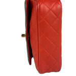 Chanel Two Tone Lambskin Mini Day Flap
