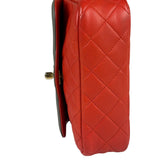 Chanel Two Tone Lambskin Mini Day Flap