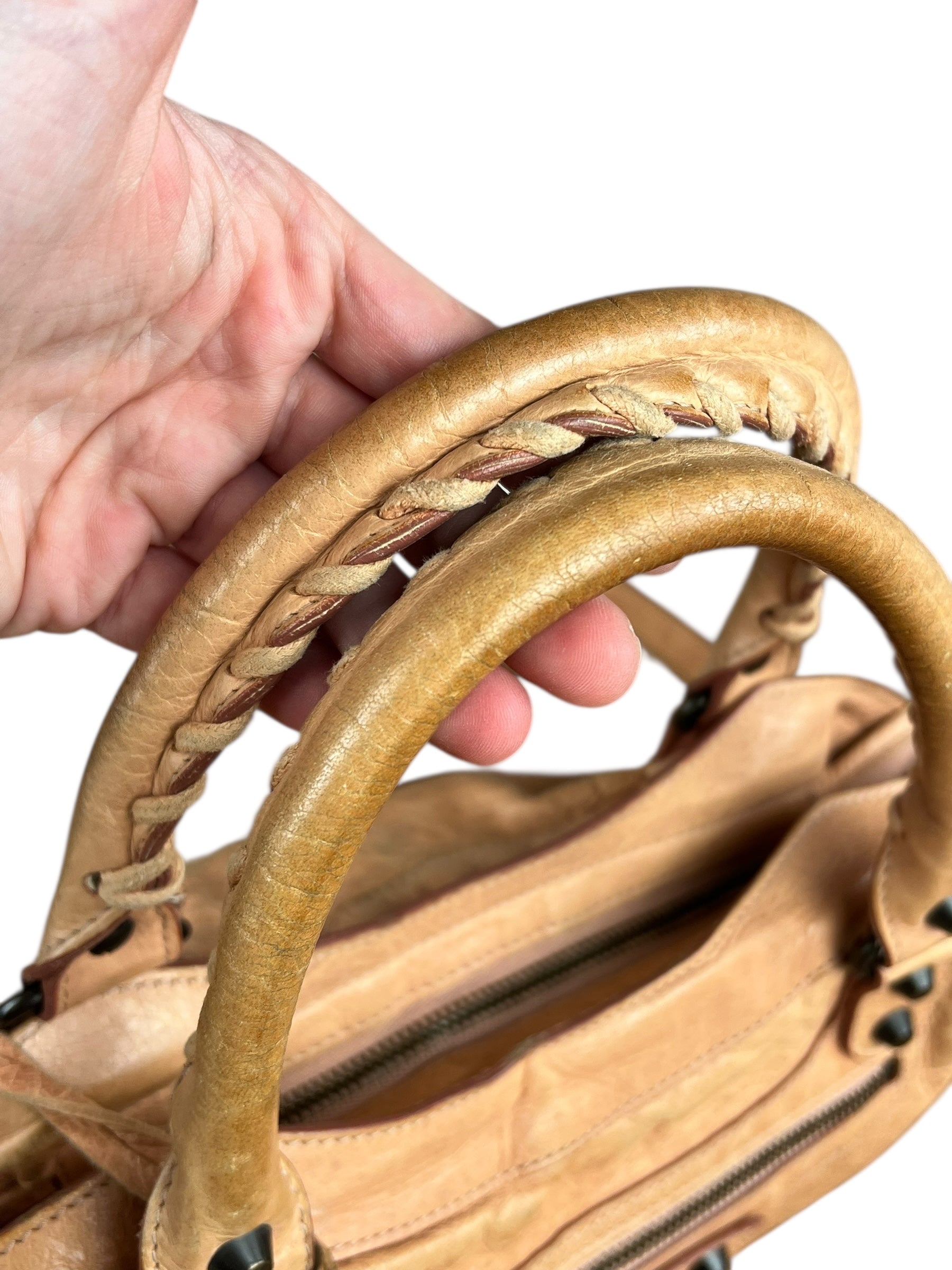 Balenciaga Classic Leather City Bag Light Salmon