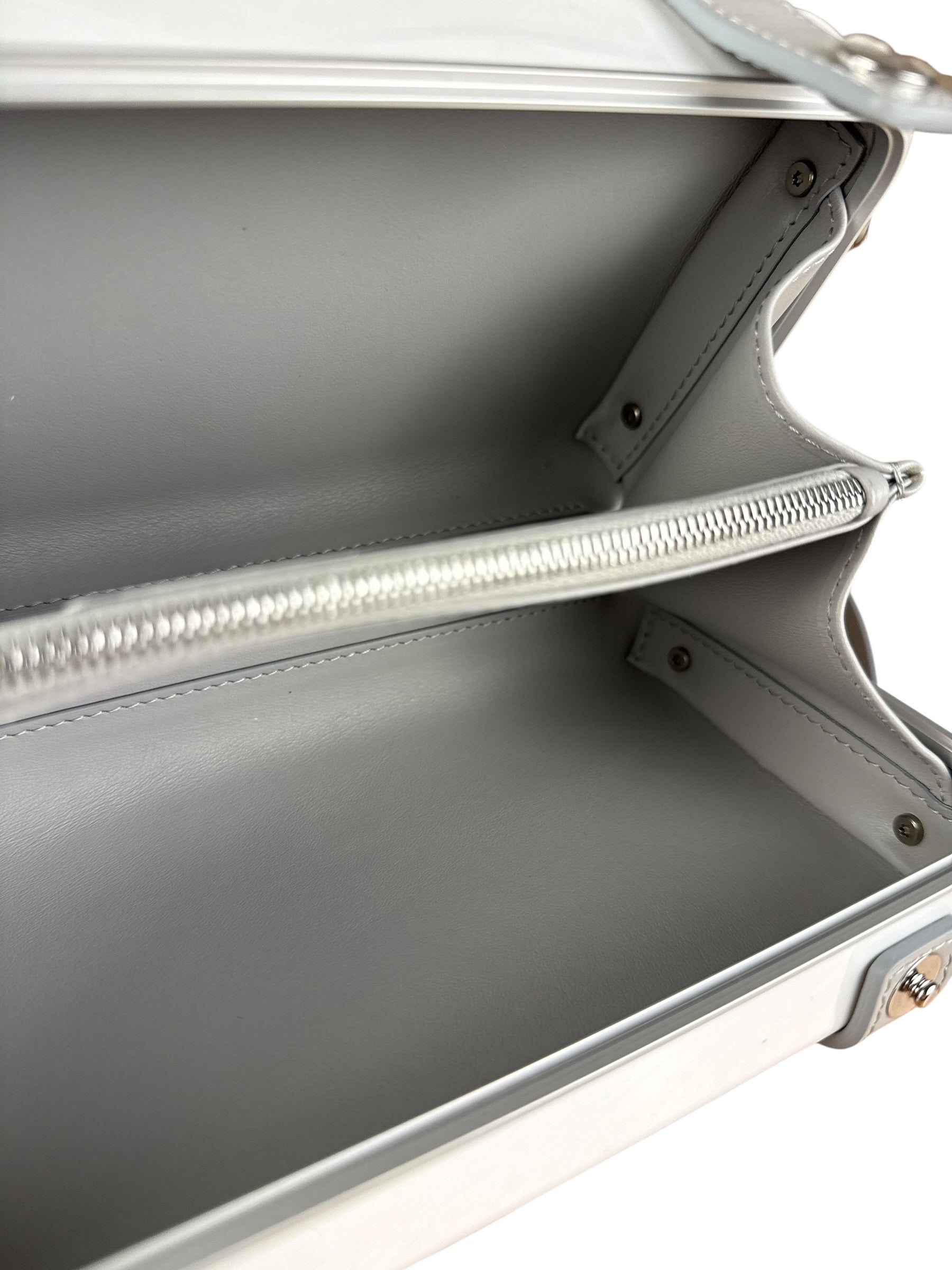 Rimowa Personal Polycarbonate Crossbody Clutch White