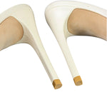YSL Crystal Blonde Mules 37.5