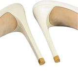 YSL Crystal Blonde Mules 37.5