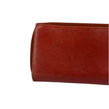 Coach Red Leather Zip Wallet