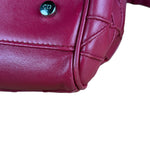 Christian Dior Red Granville Cannage 2Way Handbag