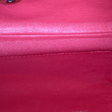 Chanel Coral Pink Matte Quilted Caviar Flap Shoulder Bag 2012