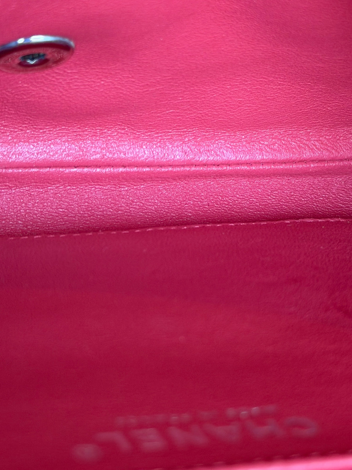 Chanel Coral Pink Matte Quilted Caviar Flap Shoulder Bag 2012