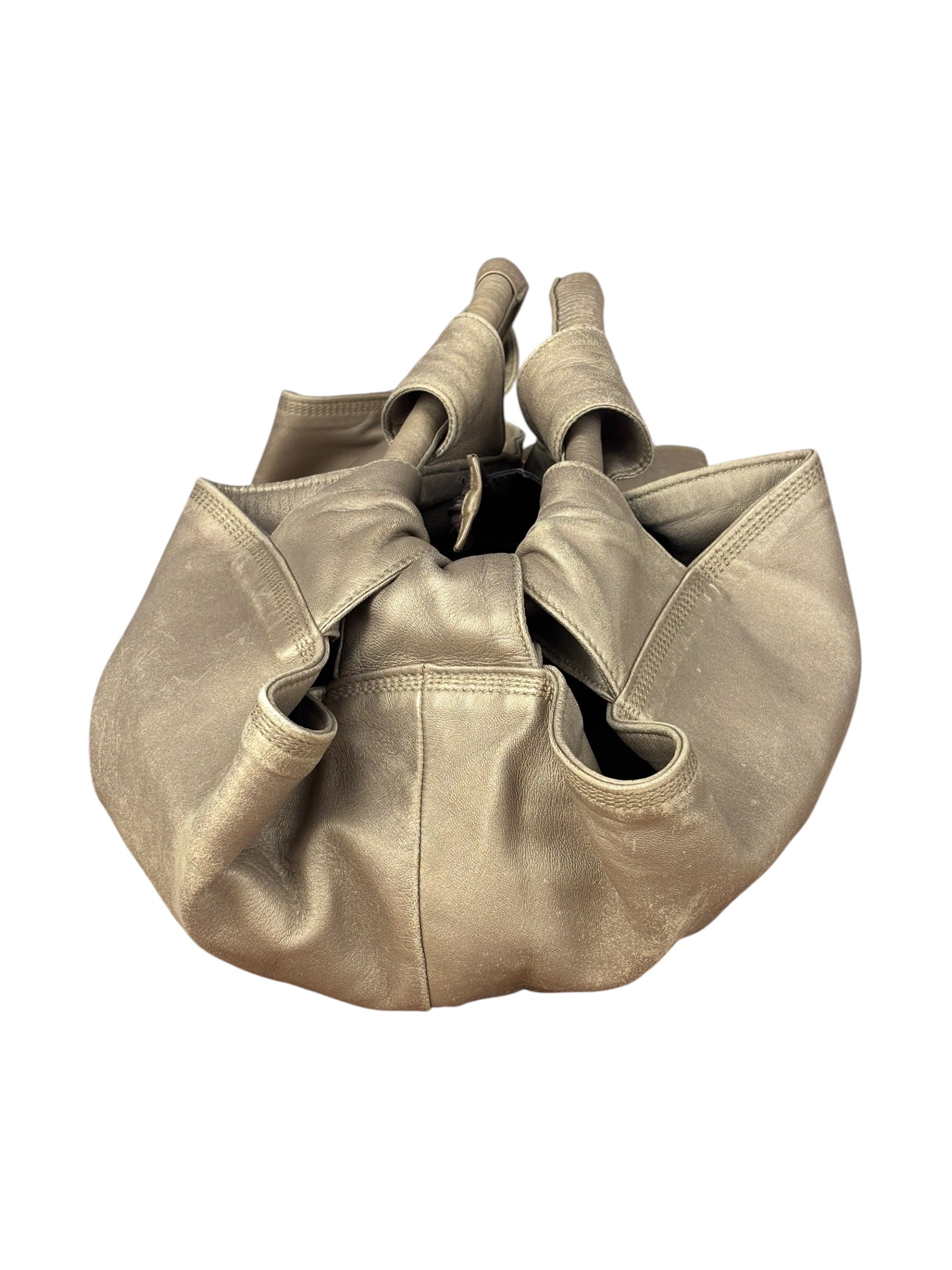Loewe Metallic Leather Nappa Air Handbag