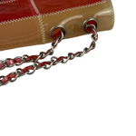 Chanel Pink/Beige PVC Patchwork Flap Bag 1997