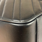 Gucci Black Leather Marmont Medium Shoulder Bag