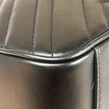 Gucci Black Leather Marmont Medium Shoulder Bag