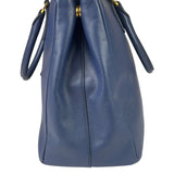 Prada Navy Saffiano Leather Galleria Tote