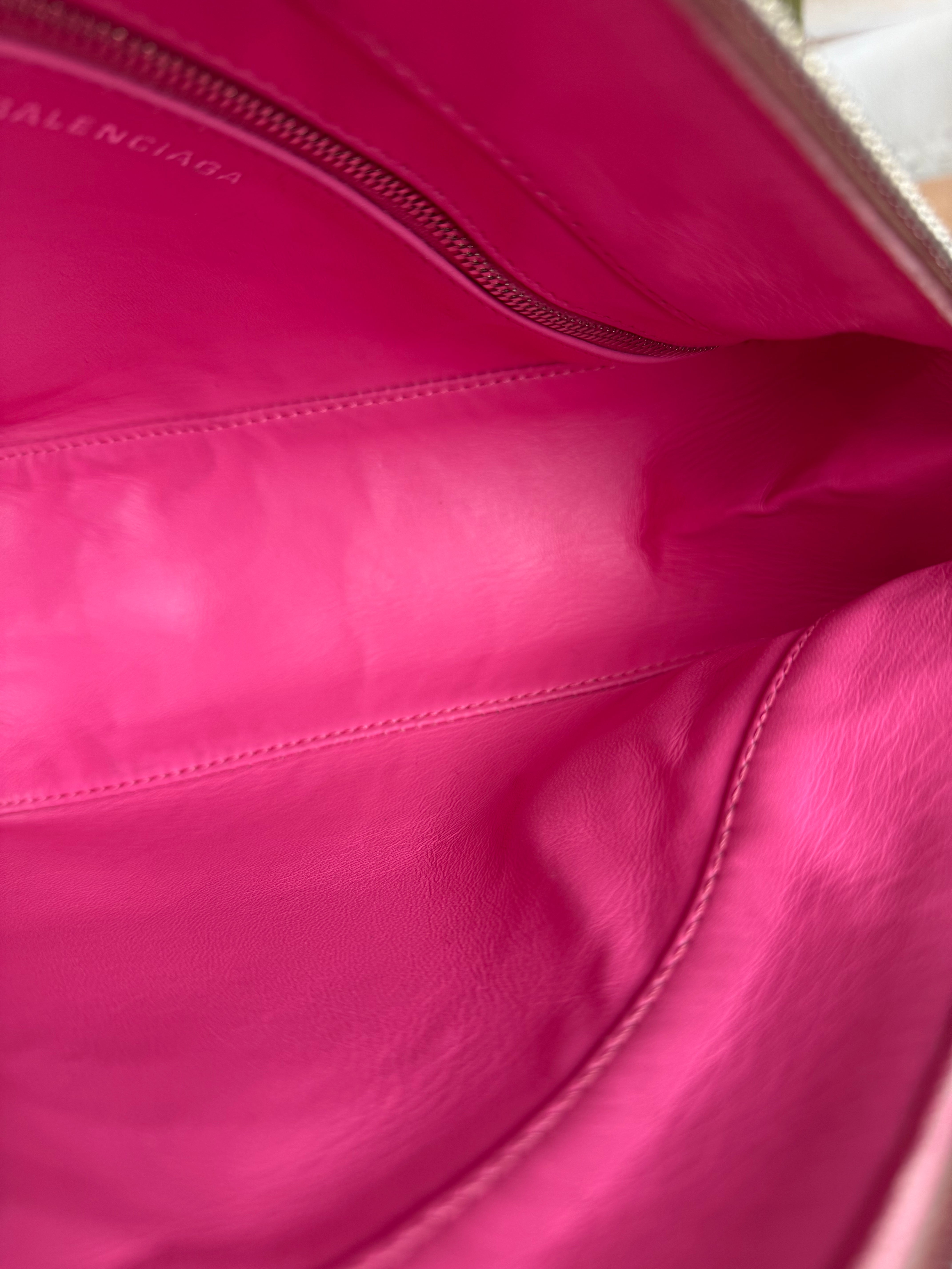 Balenciaga Tri Two way Leather Handbag