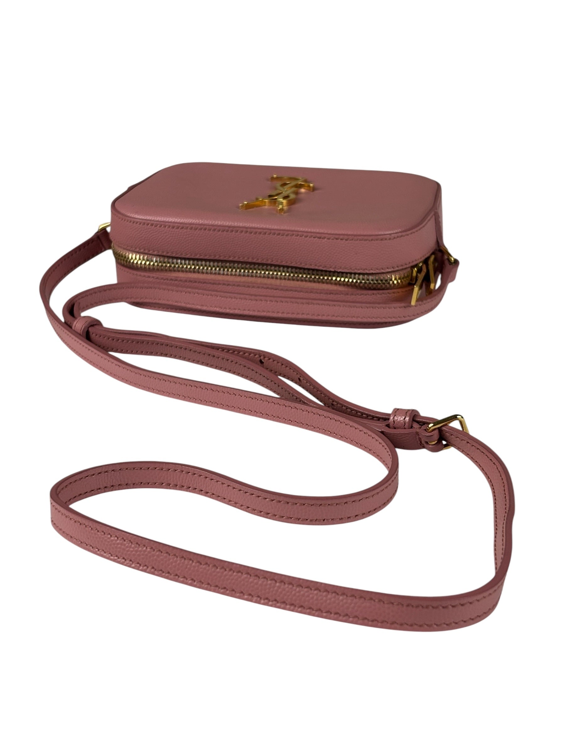 Saint Laurent Pink Leather Camera bag