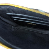 Versace Black/White Tweed Pochette