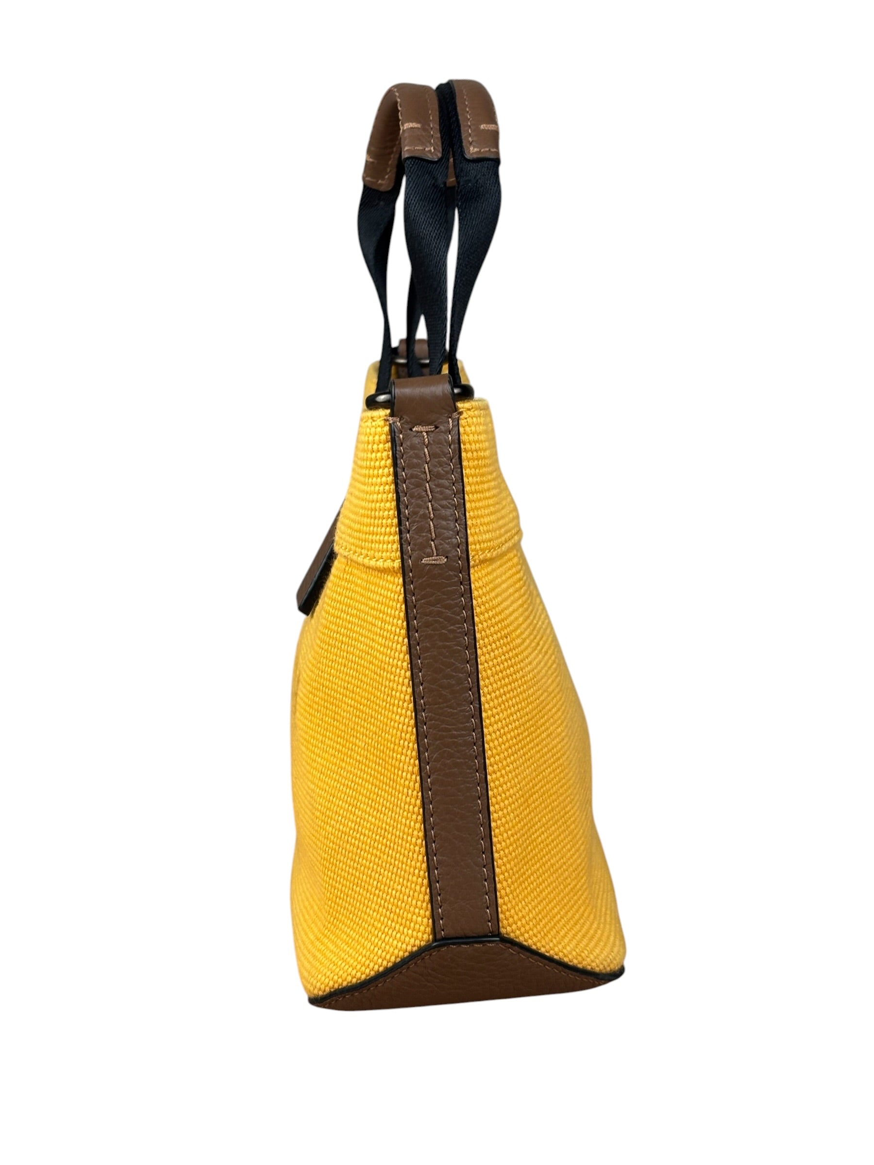 Coach Mustard Yellow Tote 20 In Colorblock Two-Way Bag