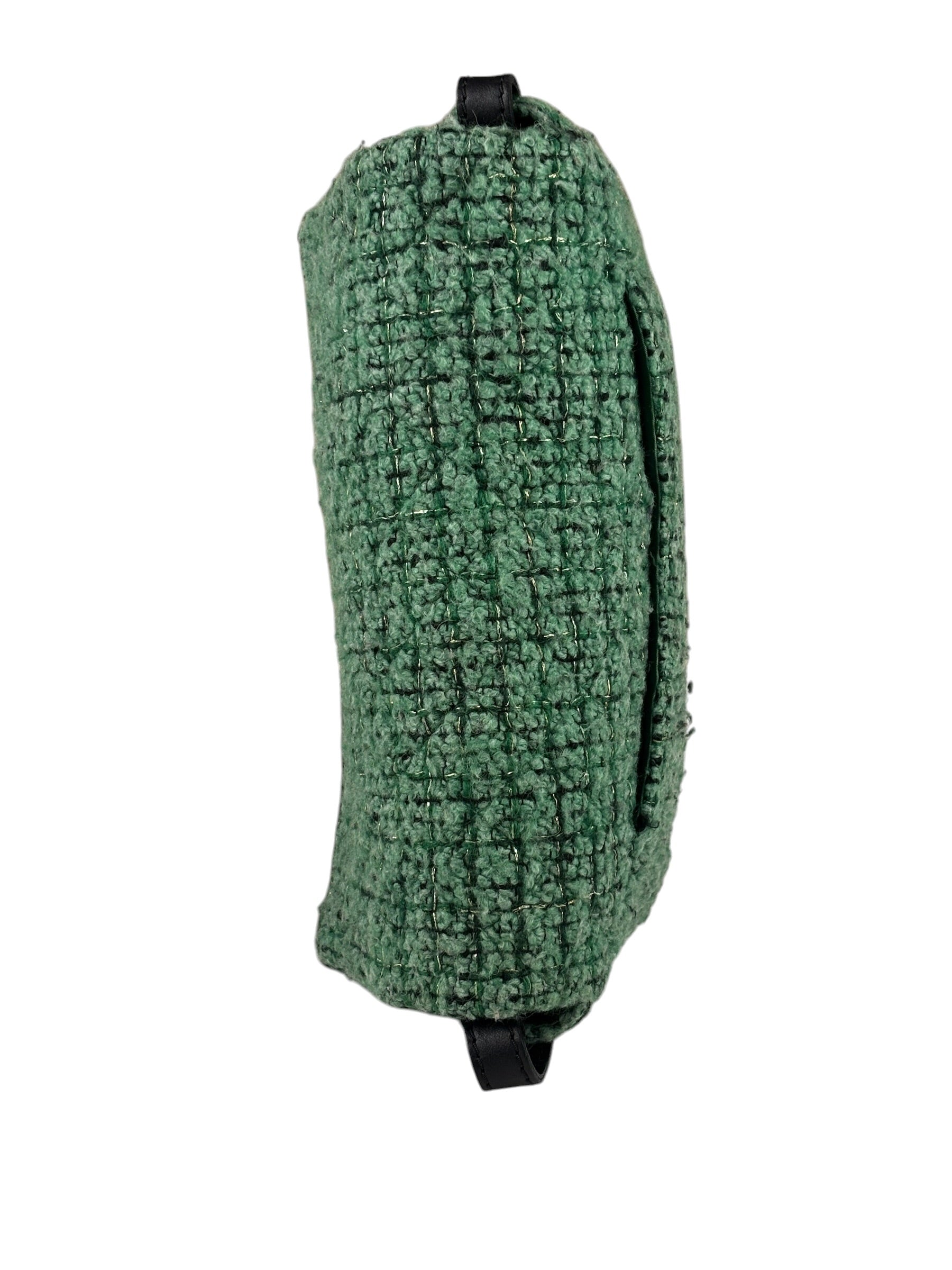 Chanel Green Tweed Easy Reissue Flap Bag 2009