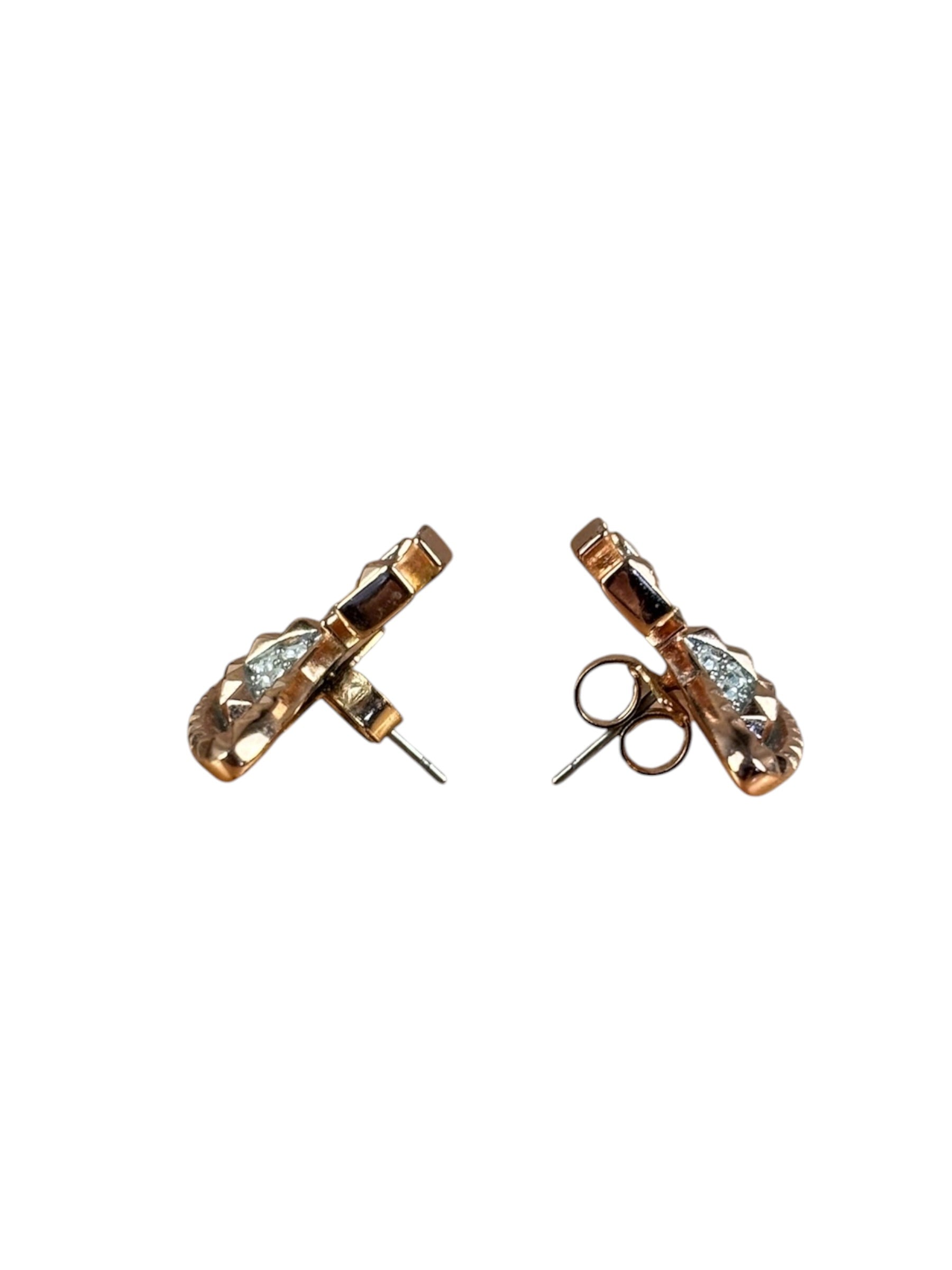 Vivienne Westwood Mayfair Bas Relief Stud Earrings