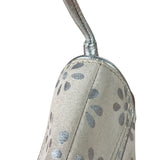 Celine Grey/Silver Suede/Leather Daisy Pochette