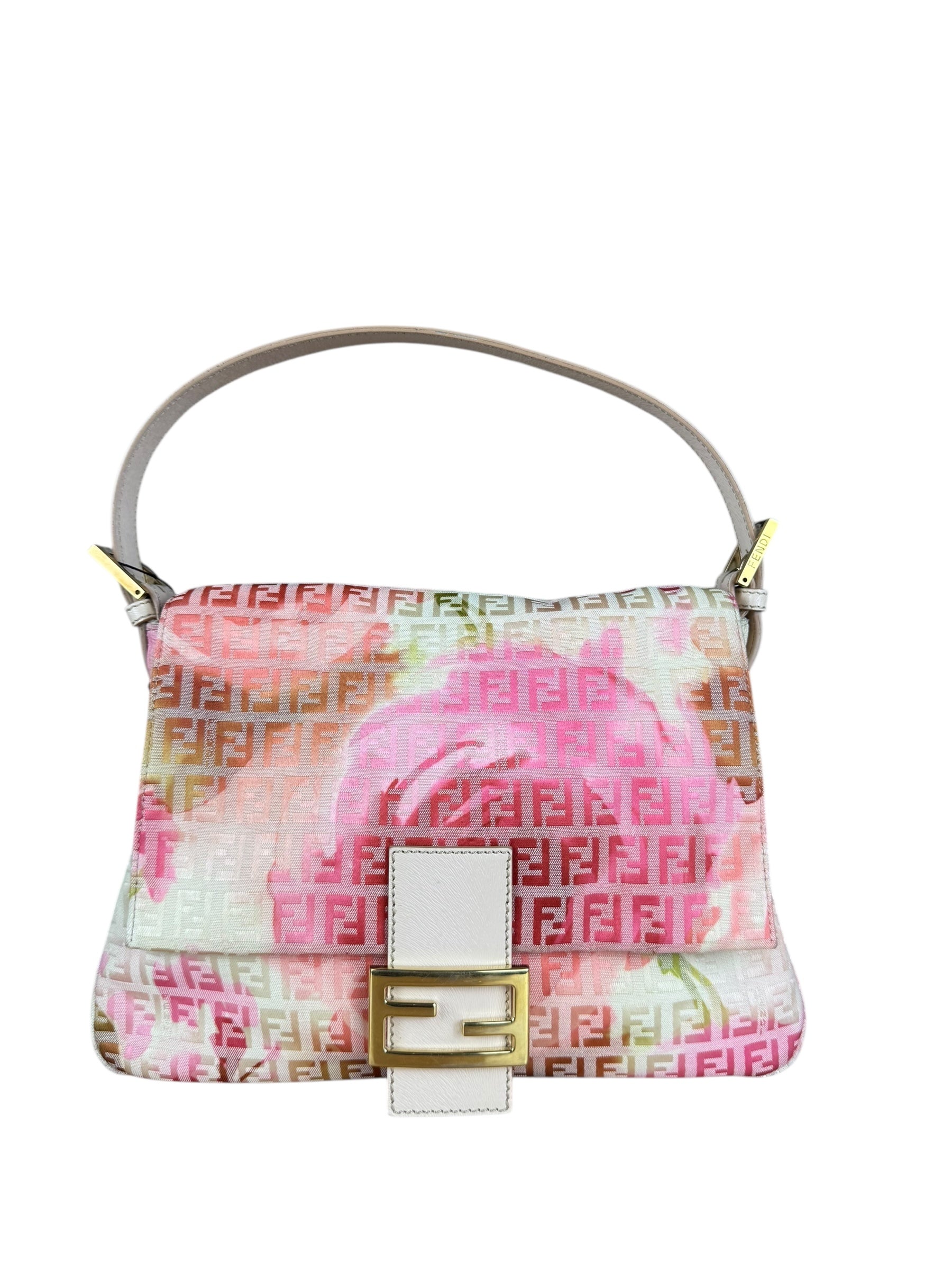 Fendi Zucchino Floral Mamma Baguette