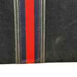 Gucci Navy Suede Vintage Briefcase
