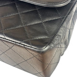 Chanel Black Quilted Leather Double Flap Small Bag