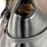 Manu Atelier Black Leather Le Cambon 35 Tote