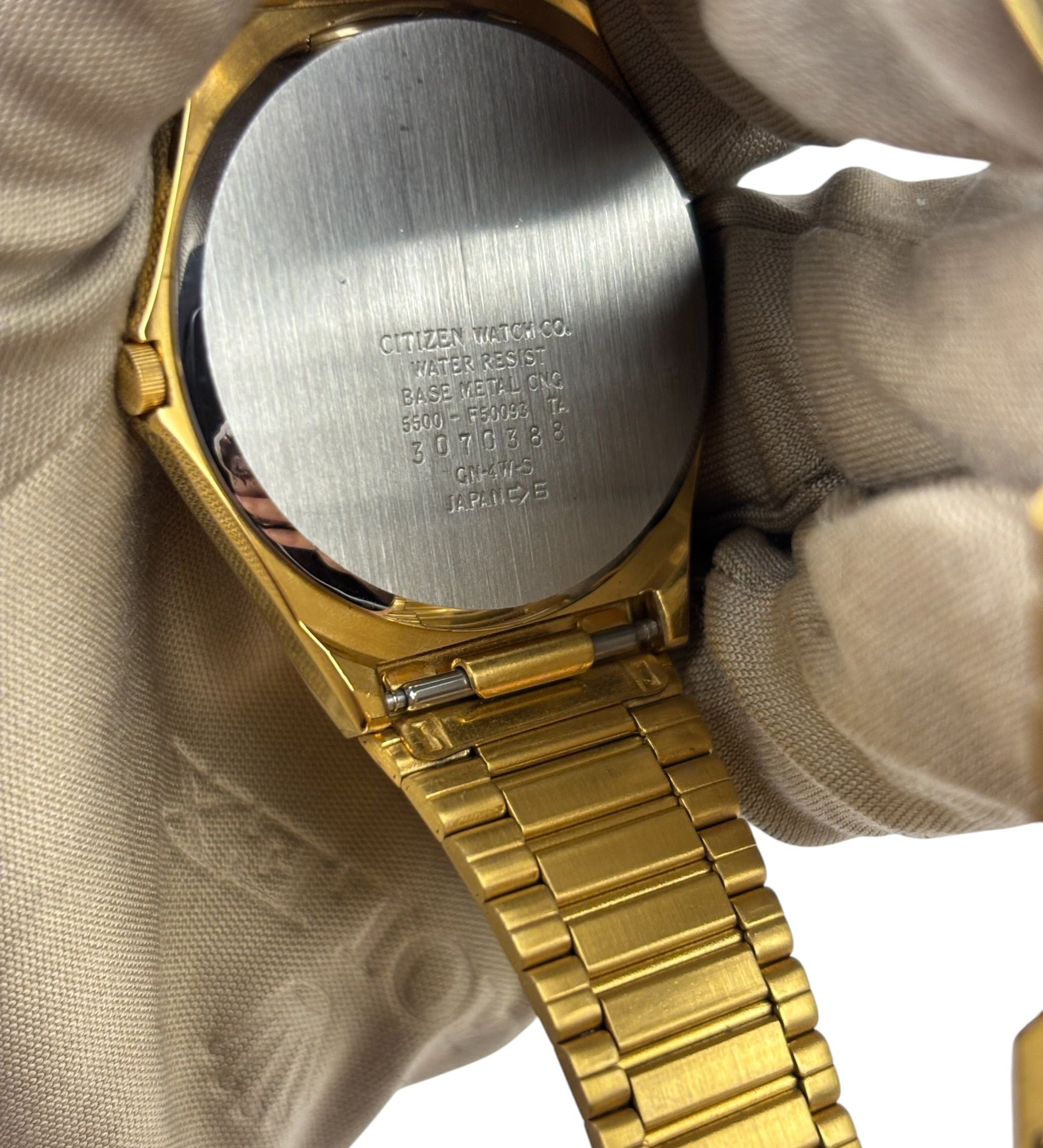 Citizen White Dial Day-Date Gold Plated